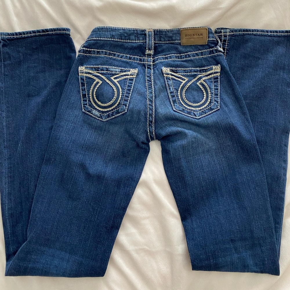 Womens Big Star distressed jeans